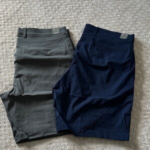 Men's Brand new with tags two pairs of J.Crew tech shorts size 36